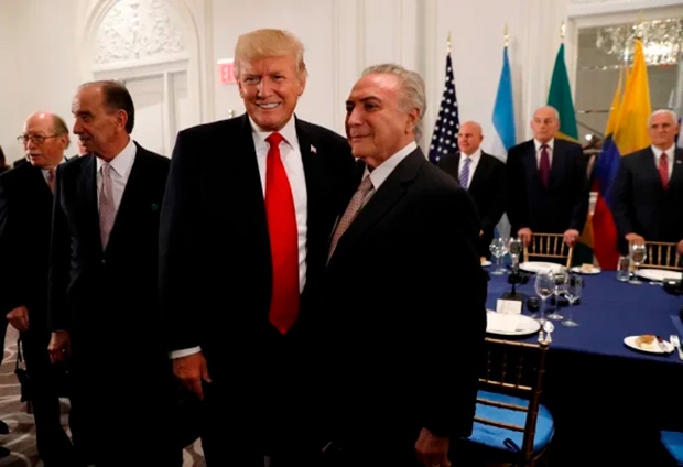 “Quando é que vocês vão invadir a Venezuela?”: A pergunta de Trump a Temer