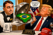 Submisso a Trump, Flávio Bolsonaro ajuda a reeleger Lula, aponta Estadão