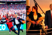 Trump vira piada após invadir comemoração da Espanha na Copa; veja os memes