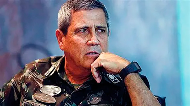 Braga Netto é intimado a depor em caso de desvio de armas do Exército