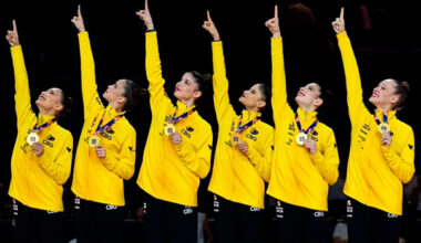 Brasil leva ouro no Mundial de ginástica rítmica com a maior nota do ano
