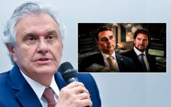 Caiado ironiza Flávio Bolsonaro e cobra explicações sobre R$ 61 milhões de Vorcaro