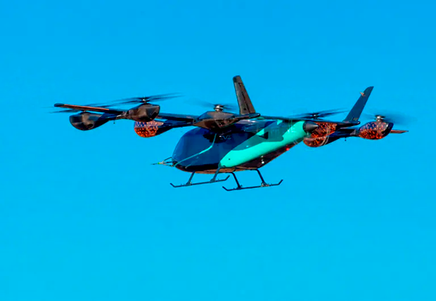 Carro voador da Embraer avança em teste de transição de voo