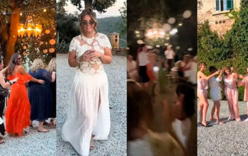 Deixada pelo noivo, britânica mantém festa de casamento e faz “lua de mel” com a mãe