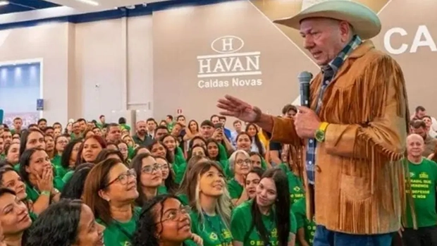 Luciano Hang é investigado por assédio eleitoral após discurso defendendo escala 6×1