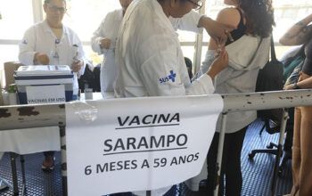 Mais de 795 mil vacinas contra o sarampo foram aplicadas em São Paulo