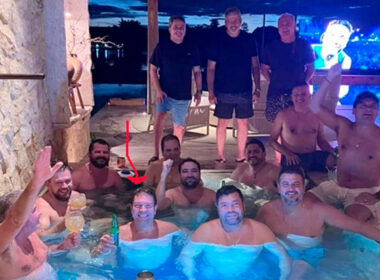 PF encontra foto de Ramagem,  Lira  e aliados em piscina com investigado no escândalo  do INSS