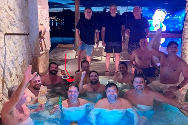 PF encontra foto de Ramagem,  Lira  e aliados em piscina com investigado no escândalo  do INSS
