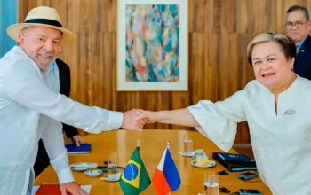 Lula recebe chanceler das Filipinas no Palácio da Alvorada