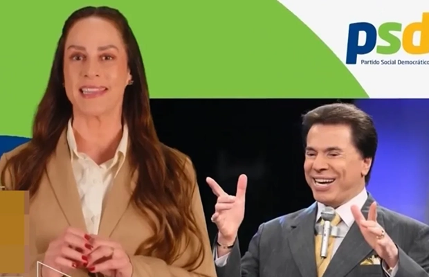 Silvia Abravanel usa Silvio Santos para pedir votos e é detonada