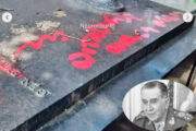 Túmulo de ditador do regime militar é vandalizado no Cemitério São João Batista, no Rio