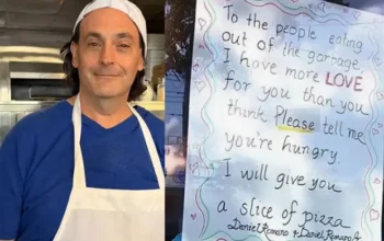 A iniciativa começou depois que ele viu uma idosa retirar pizza do lixo da loja e comer o alimento. Romano a chamou para dentro, descartou o que ela havia encontrado e serviu uma fatia nova e quente.