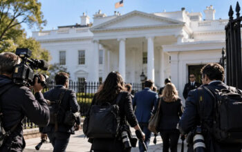 Casa Branca recua e reativa credenciais de CNN, MS NOW e Politico