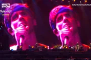 Cazuza "faz dueto" com Barão Vermelho em apresentação no Rock in Rio