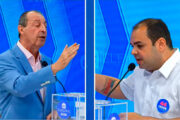 Debate com candidatos ao governo do Amazonas escancara como a máquina pública é usada pela família do governante