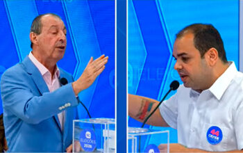 Debate com candidatos ao governo do Amazonas escancara como a máquina pública é usada pela família do governante