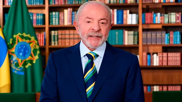 Em pronunciamento, Lula defende soberania e uso das riquezas do Brasil pelo povo