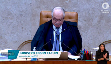Fachin diz que 'STF não julga pessoas e critica confronto pessoal: "a "divergência é legítima, o confronto pessoal não"
