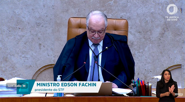 Fachin diz que 'STF não julga pessoas e critica confronto pessoal: "a "divergência é legítima, o confronto pessoal não"