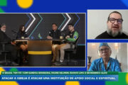 Flávio chama Padre Kelmon e pai de santo para tentar conter crise com católicos