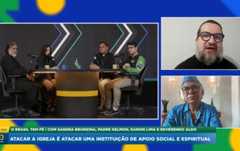 Flávio chama Padre Kelmon e pai de santo para tentar conter crise com católicos