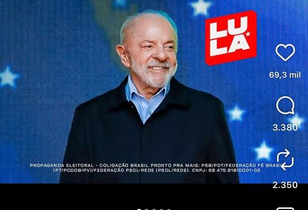 Meta restringe Lula na reta final enquanto rede pró-Flávio opera no Instagram