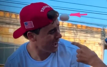 Nikolas recebe ovada durante ato de campanha na Grande BH