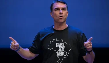 Polymarket paga perfis para promover chances de Flávio Bolsonaro na eleição