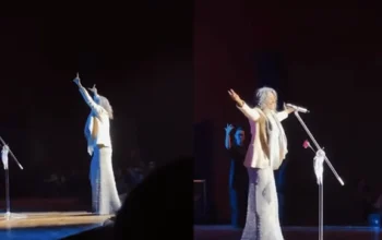 Cantora Simone ouve “bora, Lula” e faz o L durante show
