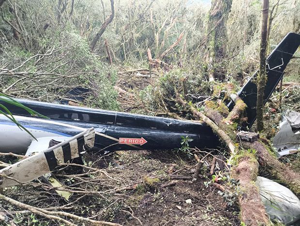 Helicóptero de Rick caiu 11 minutos após horário previsto para pouso, diz FAB