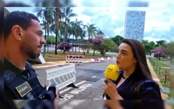 Entidades repudiam abordagem a jornalista durante ao vivo na Câmara dos Deputados