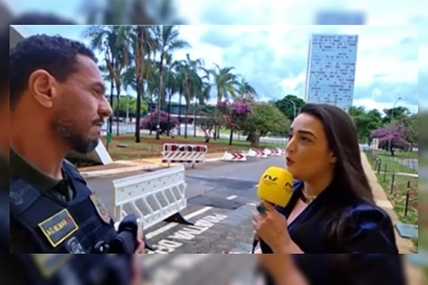 Entidades repudiam abordagem a jornalista durante ao vivo na Câmara dos Deputados
