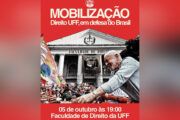 Estudantes da UFF vão às ruas em Niterói por Lula e contra Flávio Bolsonaro