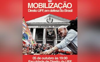 Estudantes da UFF vão às ruas em Niterói por Lula e contra Flávio Bolsonaro
