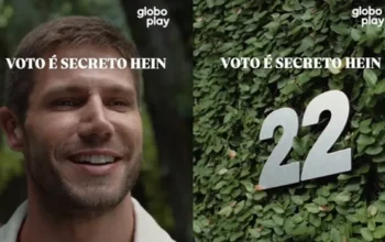 Ex-BBB usa campanha da Globo para apoiar Flávio Bolsonaro