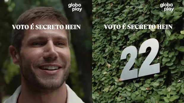 Ex-BBB usa campanha da Globo para apoiar Flávio Bolsonaro