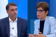 Flávio mente e cai em contradição sobre “Dark Horse” na sabatina do JN