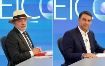 Globo terá checagem ao vivo no debate entre Lula e Flávio após abaixo-assinado