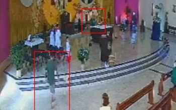 Homem invade igreja, dá soco em bispo e grita: "Avisa para Jesus"