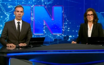 Jornal Nacional dedicou 5 minutos para divulgar a festa da Globo e só 2 ao fim da 6×1