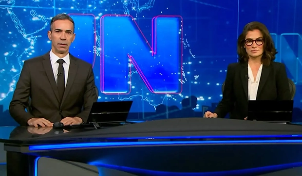 Jornal Nacional dedicou 5 minutos para divulgar a festa da Globo e só 2 ao fim da 6×1