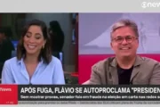 Jornalista da GloboNews Julia Duailibi cai na risada com carta golpista de Flávio Bolsonaro