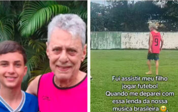 Mulher descobre que 'Seu Chico', colega de futebol do filho, é Chico Buarque