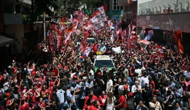 PM de Tarcísio tenta tumultuar ato de Lula na Avenida Paulista