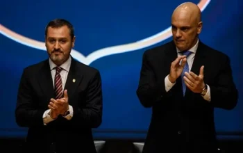 Moraes se reúne com diretor-geral e cúpula  da Polícia Federal