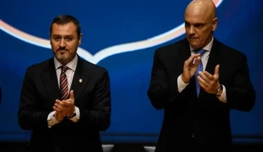 Moraes se reúne com diretor-geral e cúpula  da Polícia Federal