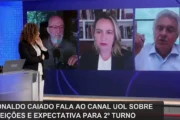 Caiada baixa o nível ao ser questionado e ataca jornalista: "tá acostumado a entrevistar bandido, corrupto, safado, tá falando com um homem, tá bom?"