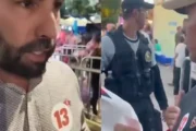 Show de João Gomes em Pernambuco barra adesivos de Lula e Justiça intervém