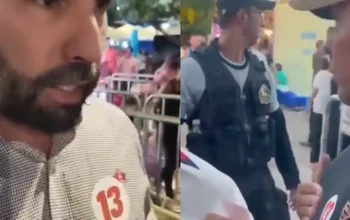 Show de João Gomes em Pernambuco barra adesivos de Lula e Justiça intervém