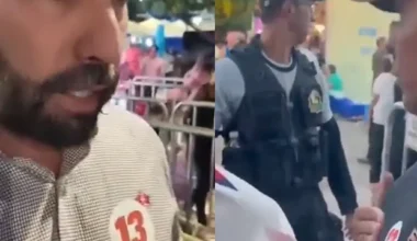 Show de João Gomes em Pernambuco barra adesivos de Lula e Justiça intervém
